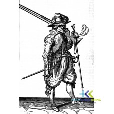 verd105 Musketier in het Staatse Leger F00002172